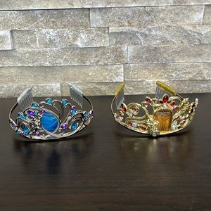 Disney kids Belle and Ariel tiaras